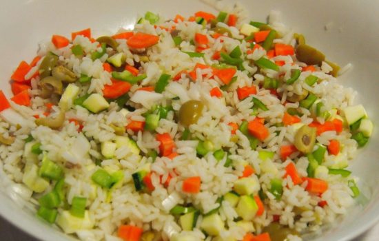ensalada arroz